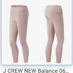 New Balance x J Crew 0683 leggings in pink- XL